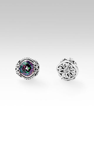 Blooming Joy Earrings™ in Chrome Chameleon™ Mystiz Quartz - Stud - only found at SARDA™