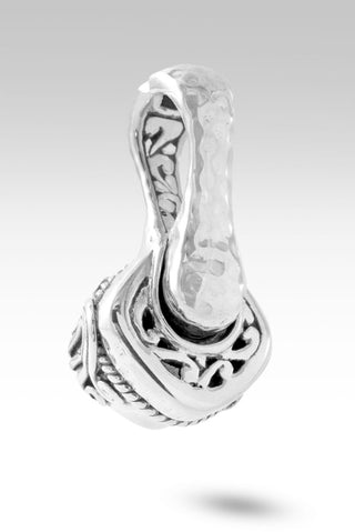 Blooming Joy Pendant™ in Chrome Chameleon™ Mystic Quartz - Magnetic Enhancer Bail - only found at SARDA™