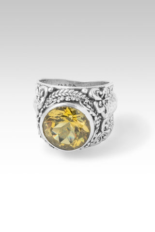 Blossom Ring™ in Yellow Apatite - Statement - only found at SARDA™