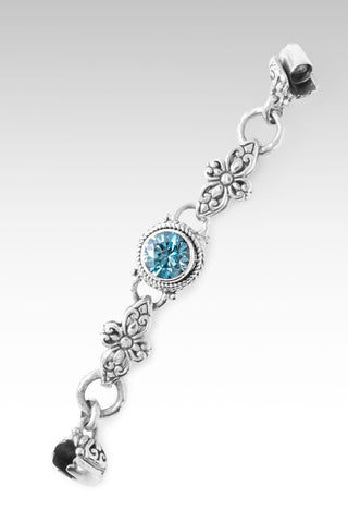 Bracelet Component™ in Blue Zircon - Bracelet Component - only found at SARDA™