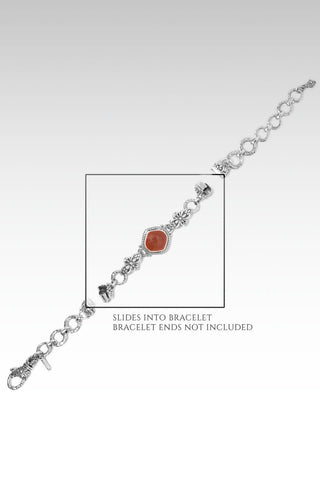 Bracelet Component™ in Carnelian - Bracelet Component - only found at SARDA™