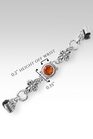 Bracelet Component™ in Mexican Fire Opal - Bracelet Component - only found at SARDA™