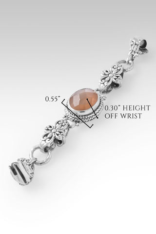 Bracelet Component™ in Orange Moonstone - Bracelet Component - only found at SARDA™