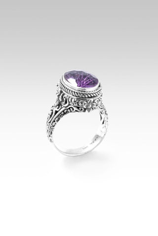 Bring About Peace Ring™ in Amethyst - Dinner - only found at SARDA™