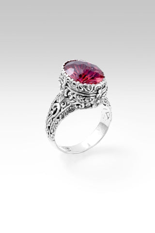 Bring About Peace Ring™ in Berrylicious™ Mystic Quartz - Dinner - only found at SARDA™