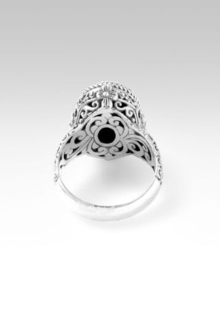 Bring About Peace Ring™ in Black Spinel - Dinner - only found at SARDA™