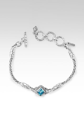 Calm Refuge Bracelet™ in Bali Breeze™ Mystic Topaz - Single Stone - only found at SARDA™