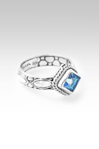 Calm Refuge Ring™ in Sheer Luck™ Mystic Topaz - Dinner - only found at SARDA™