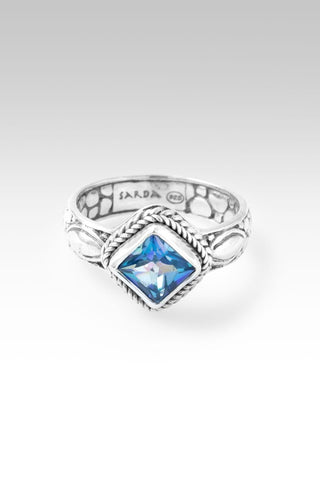 Calm Refuge Ring™ in Sheer Luck™ Mystic Topaz - Dinner - only found at SARDA™