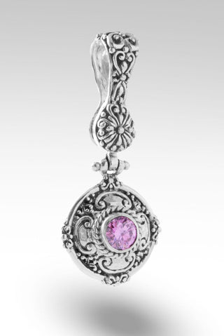 Cheerful Heart Pendant™ in Pink Moissanite - Presale - only found at SARDA™