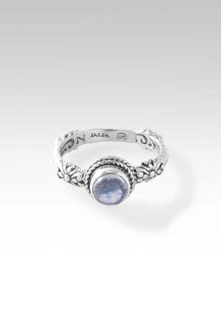 Cheerful Heart Ring™ in Rainbow Moonstone - Dinner - only found at SARDA™