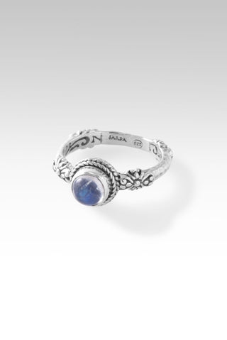 Cheerful Heart Ring™ in Rainbow Moonstone - Dinner - only found at SARDA™