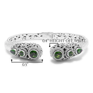 Cheerful Heart Tip-to-Tip Bracelet™ in Chrome Diopside - Last Chance - only found at SARDA™