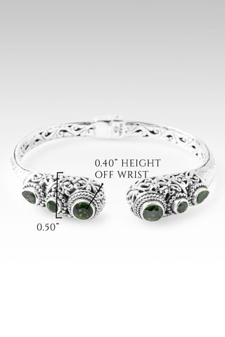 Cheerful Heart Tip - to - Tip Bracelet™ in Chrome Diopside - Tip - to - Tip - only found at SARDA™