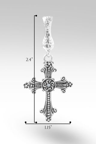 Claudia Pendant™ in Diamond - Magnetic Enhancer Bail - only found at SARDA™