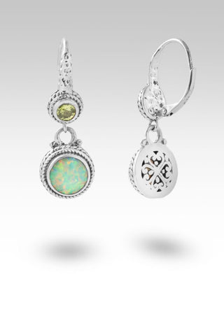 Courage to Trust Earrings™ in Novel™ Mystic Quartz - Lever Back - only found at SARDA™