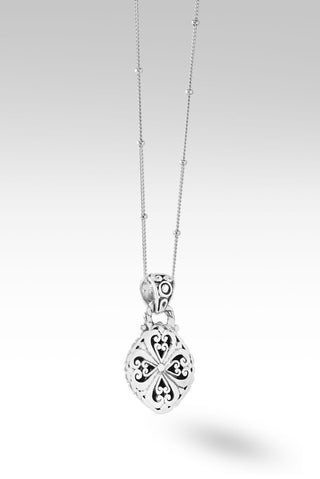 Crowned with Glory Necklace™ in Odyssey Black Knight™ Mystic Quartz - Single Stone - only found at SARDA™