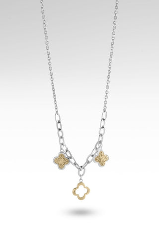 Daily Blessings Necklace™ in 18K Gold & Rhodium Over Sterling Silver - Lobster Closure - only found at SARDA™