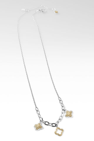 Daily Blessings Necklace™ in 18K Gold & Rhodium Over Sterling Silver - Lobster Closure - only found at SARDA™