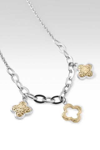 Daily Blessings Necklace™ in 18K Gold & Rhodium Over Sterling Silver - Lobster Closure - only found at SARDA™