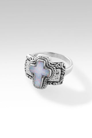 Deborah Ring™ in Cotton Candy Simulated Opal - Dinner - only found at SARDA™