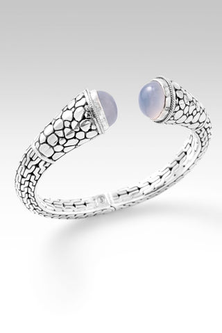 Deep Reflection Tip - to - Tip Bracelet™ in Blue Chalcedony - only found at SARDA™