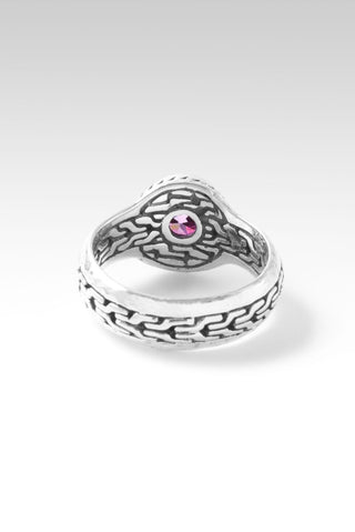 Devoted Ring™ in Pink Moissanite - Dinner - only found at SARDA™