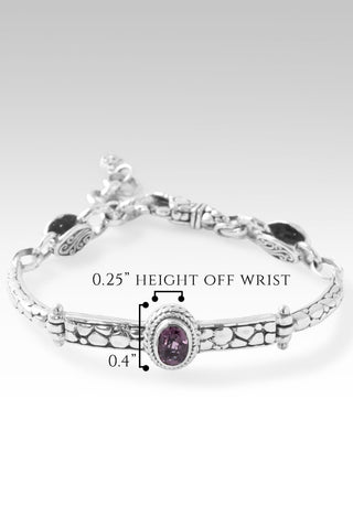 Divine Purpose Bracelet™ in Elderberry Spinel - Single Stone - only found at SARDA™