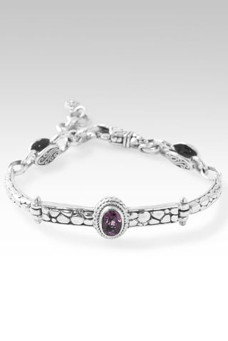 Divine Purpose Bracelet™ in Elderberry Spinel - Single Stone - only found at SARDA™