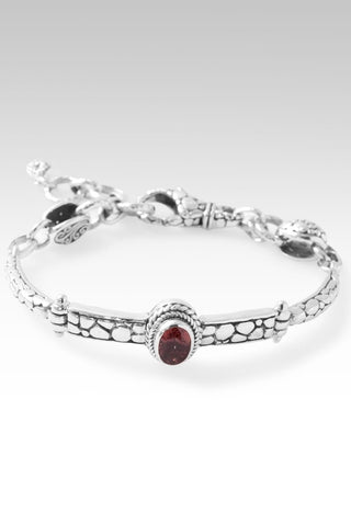 Divine Purpose Bracelet™ in Malaia Garnet - Single Stone - only found at SARDA™