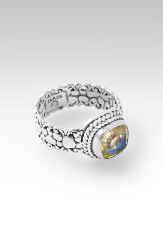 Elysian Ring™ in Jealous Yellow™ Mystic Quartz - Dinner - only found at SARDA™