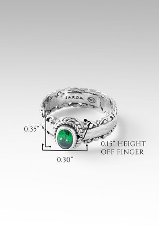 Elysian Ring™ In Tsavorite Garnet - Presale - only found at SARDA™