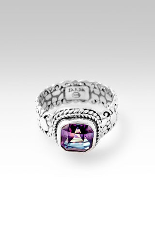 Elysian Ring™ in Xanadu™ Mystic Quartz - Dinner - only found at SARDA™