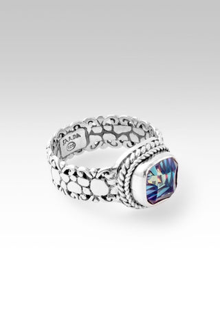 Elysian Ring™ in Xanadu™ Mystic Quartz - Dinner - only found at SARDA™