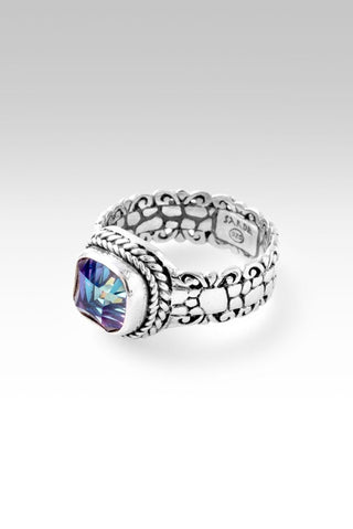 Elysian Ring™ in Xanadu™ Mystic Quartz - Dinner - only found at SARDA™