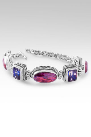 Embellish Bracelet™ in Pink Purple Abalone - Multi Stone - only found at SARDA™