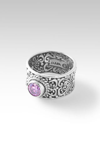 Embrace Empathy Ring™ in Pink Moissanite - Presale - only found at SARDA™