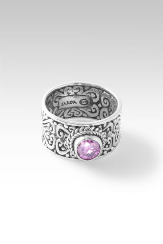 Embrace Empathy Ring™ in Pink Moissanite - Presale - only found at SARDA™