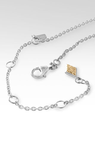 Embrace Freedom Necklace II™ in 18K Gold & Rhodium Over Sterling Silver - Lobster Closure - only found at SARDA™