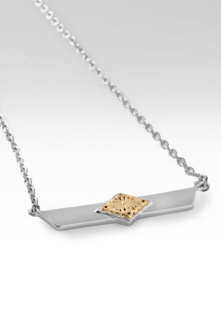 Embrace Freedom Necklace II™ in 18K Gold & Rhodium Over Sterling Silver - Lobster Closure - only found at SARDA™