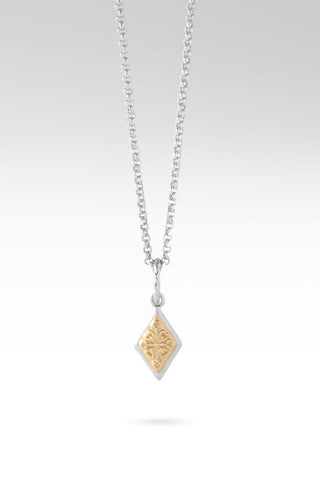 Embrace Freedom Necklace™ in 18K Gold & Rhodium Over Sterling Silver - Lobster Closure - only found at SARDA™