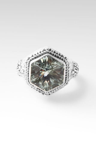 Embrace Imperfection Ring™ in Prasiolite - Dinner - only found at SARDA™