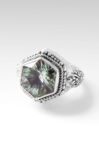 Embrace Imperfection Ring™ in Prasiolite - Dinner - only found at SARDA™