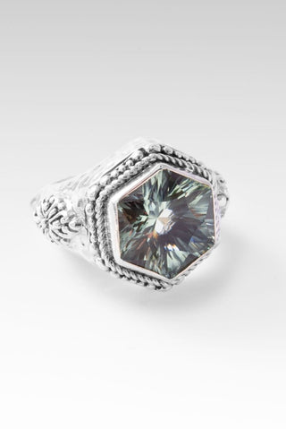 Embrace Imperfection Ring™ in Prasiolite - Dinner - only found at SARDA™