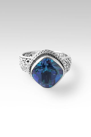 Eternal Life Ring™ in Blueicious™ Mystic Quartz - Dinner - only found at SARDA™