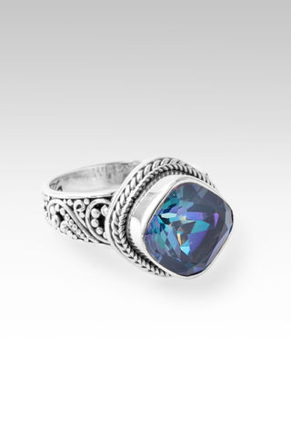 Eternal Life Ring™ in Blueicious™ Mystic Quartz - Dinner - only found at SARDA™