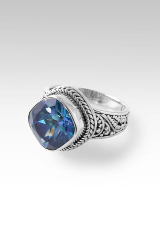 Eternal Life Ring™ in Blueicious™ Mystic Quartz - Dinner - only found at SARDA™