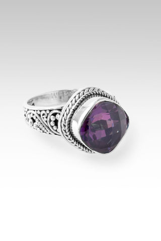 Eternal Life Ring™ in Legacy Orchid™ Mystic Quartz - Dinner - only found at SARDA™