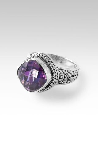 Eternal Life Ring™ in Legacy Orchid™ Mystic Quartz - Dinner - only found at SARDA™