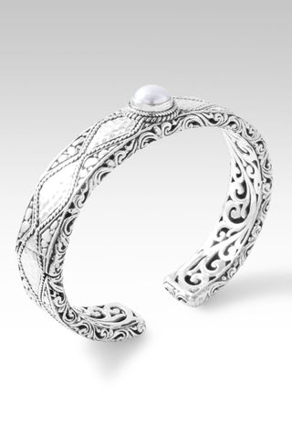 Eternal Peace Cuff™ in Freshwater Pearl - Cuff - only found at SARDA™